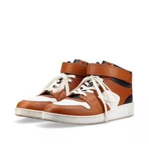 Hermès Free style Epsom Men’s High-top Sneakers 10.5